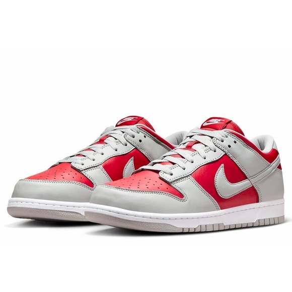 Nike Other - Nike Dunk Low Size 12 Red Silver Reverse Ultraman FQ6965-600 Retro Streetwear